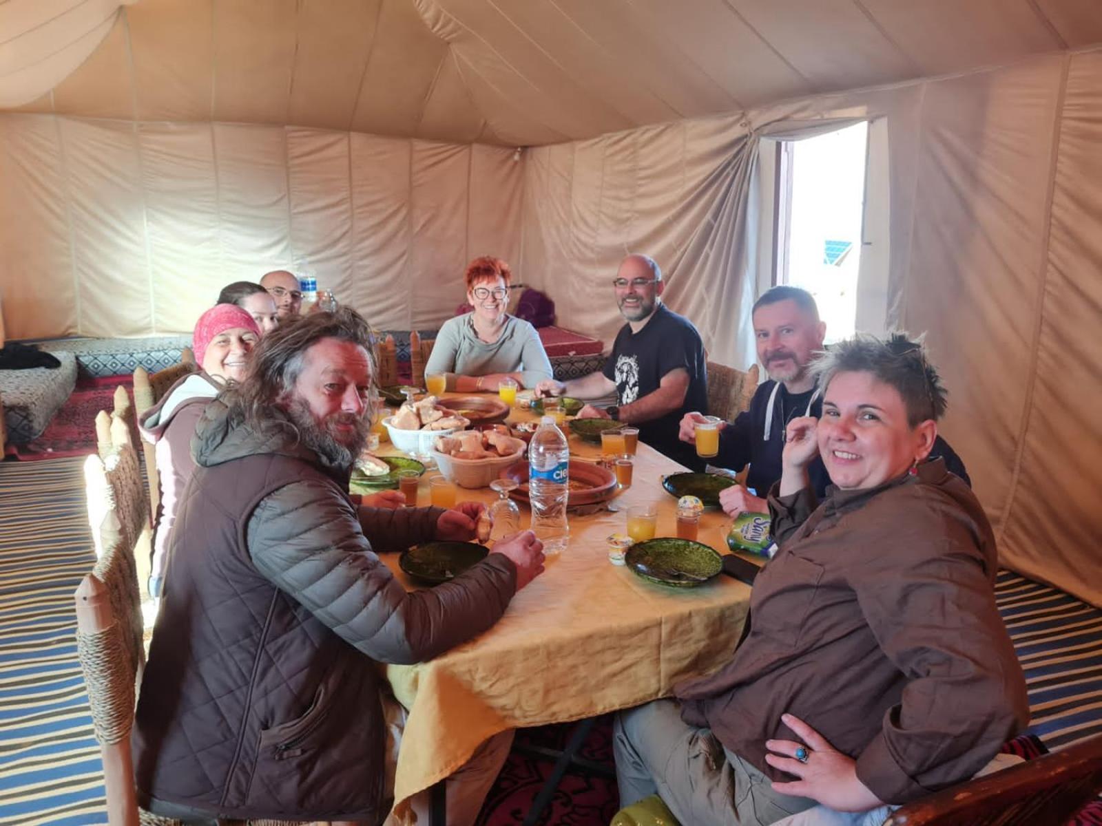 Hotel Bivouac Cote-Iriki à Foum Zguid Extérieur photo